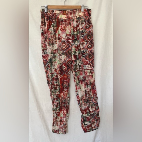 LF Mika & Gala Aztec Print Boho Pants size 8 - Picture 1 of 7
